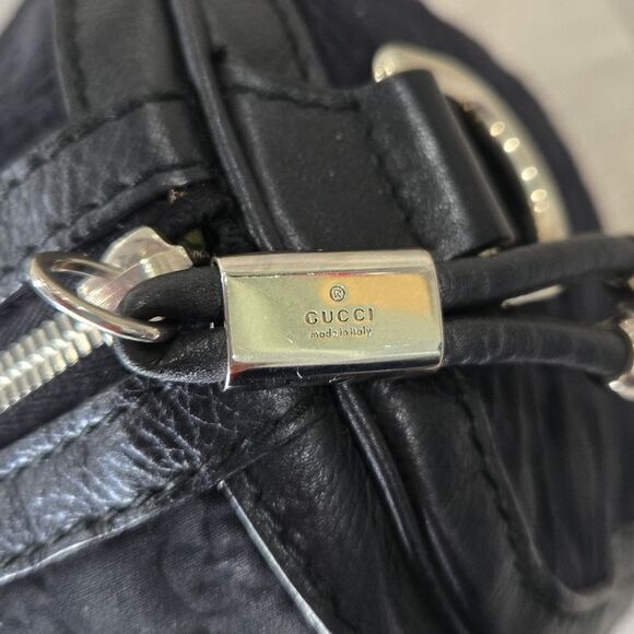 🐢 Gucci Guccissima Techno Neoprene Boston Bag.  Excellent Condition. GUARANTEED - Picture 12 of 17